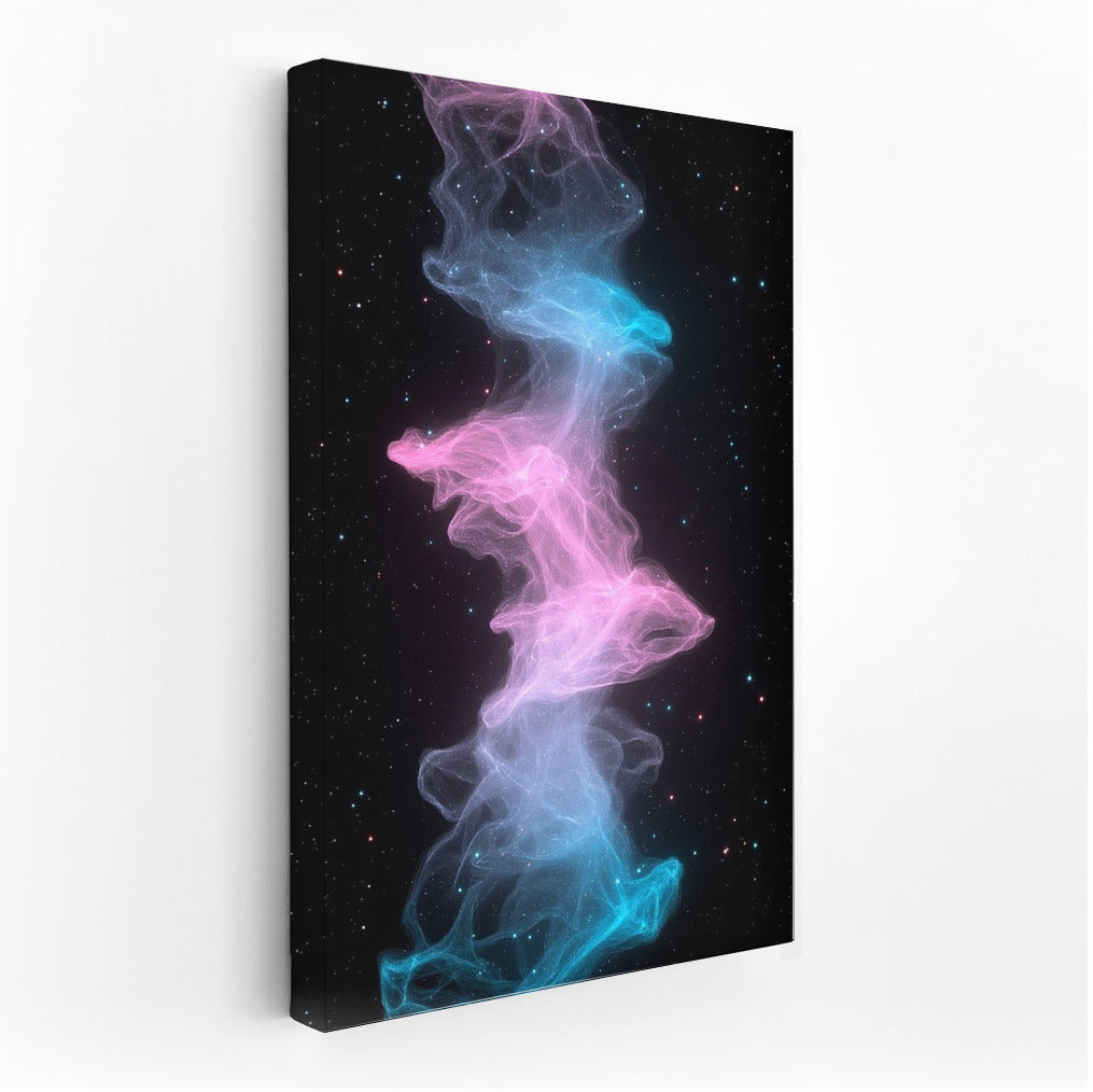 Star Rhapsody in Pink and Blue Waves