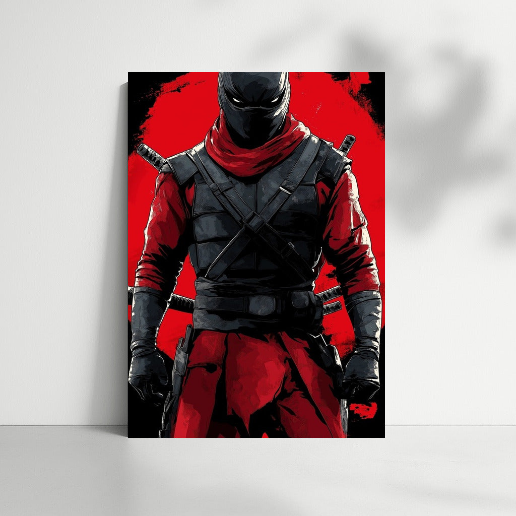 Shadow of the Fighter in the Scarlet Arena