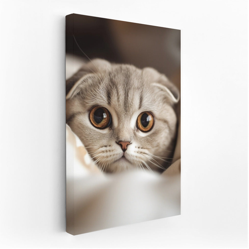 The charming look of a furry mischief-maker