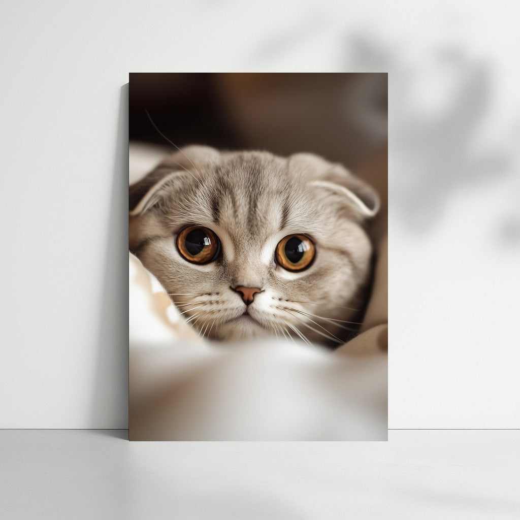 The charming look of a furry mischief-maker
