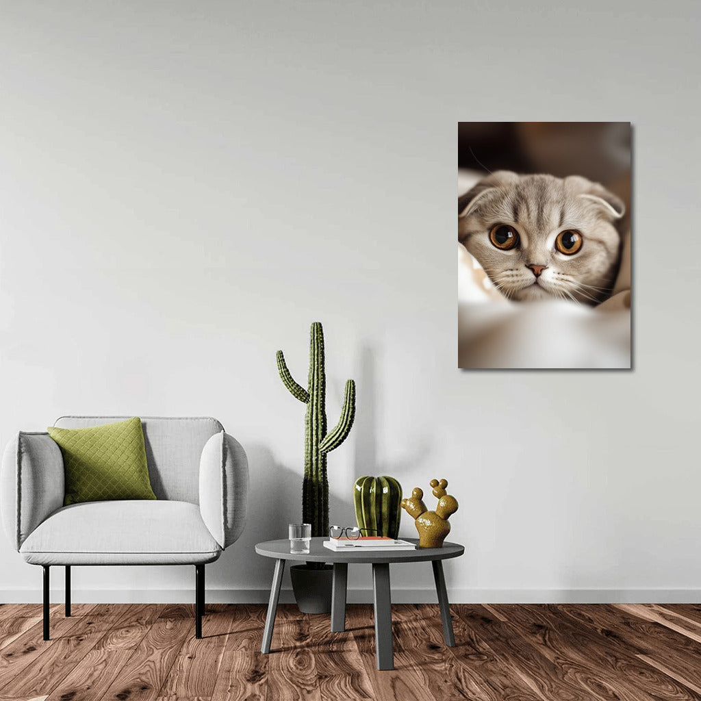 The charming look of a furry mischief-maker