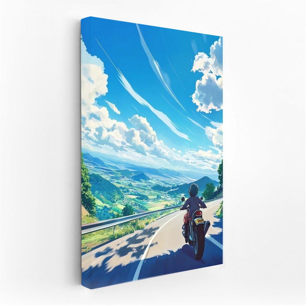 Wind of Freedom: The Path of the Motorcyclist