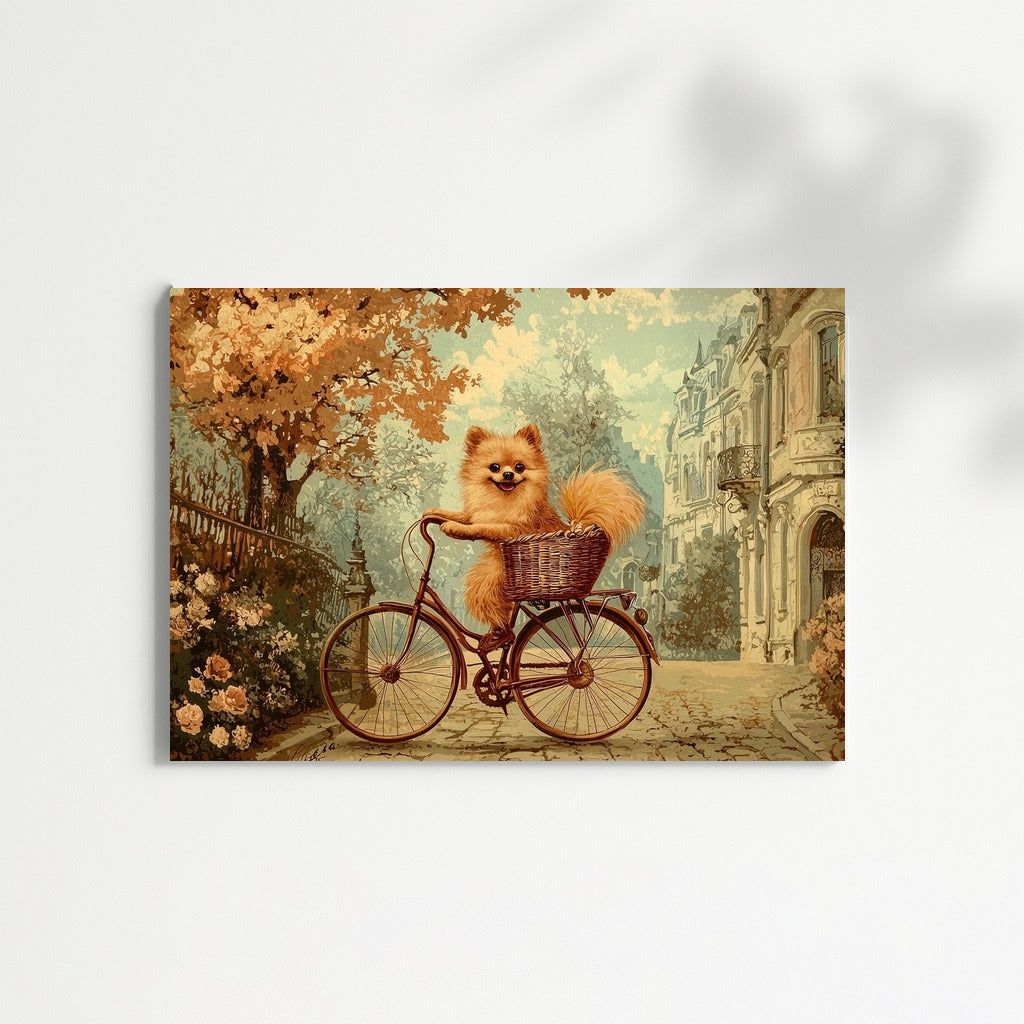 Spitz on Wheels of Happiness