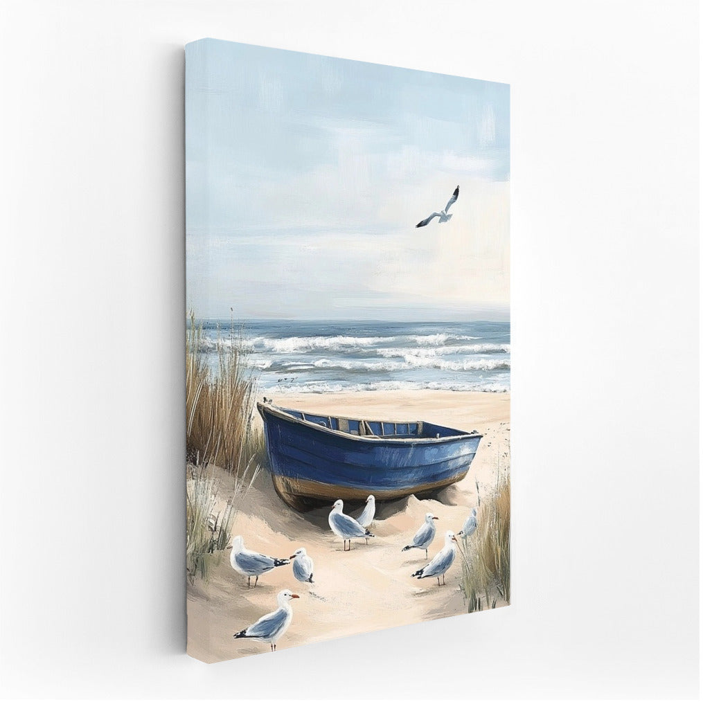 The Blue Boat and the Dance of the Seagulls