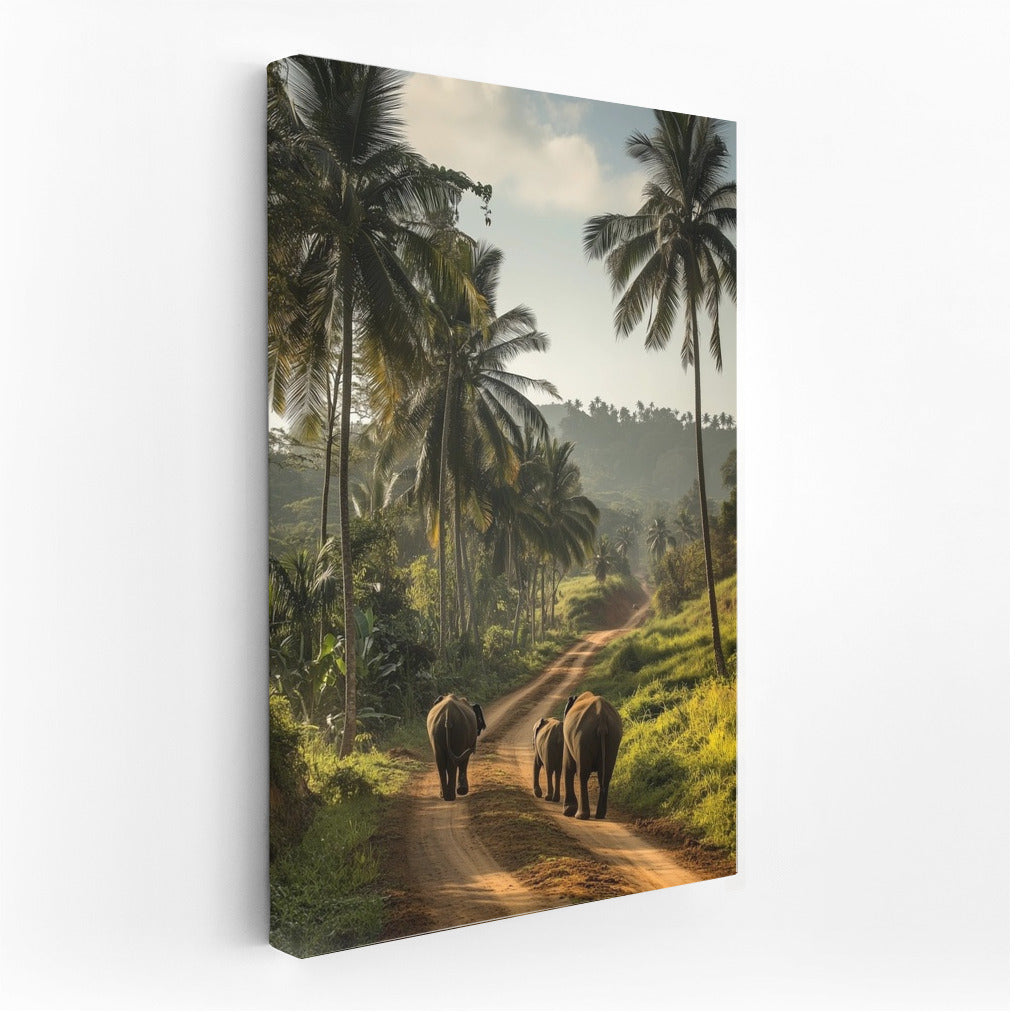 Palm Path of Elephants