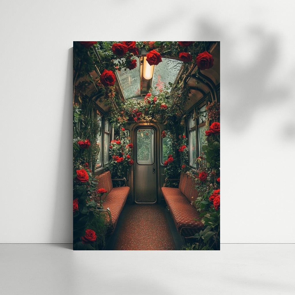 Roses on Rails: A Journey into Dreams