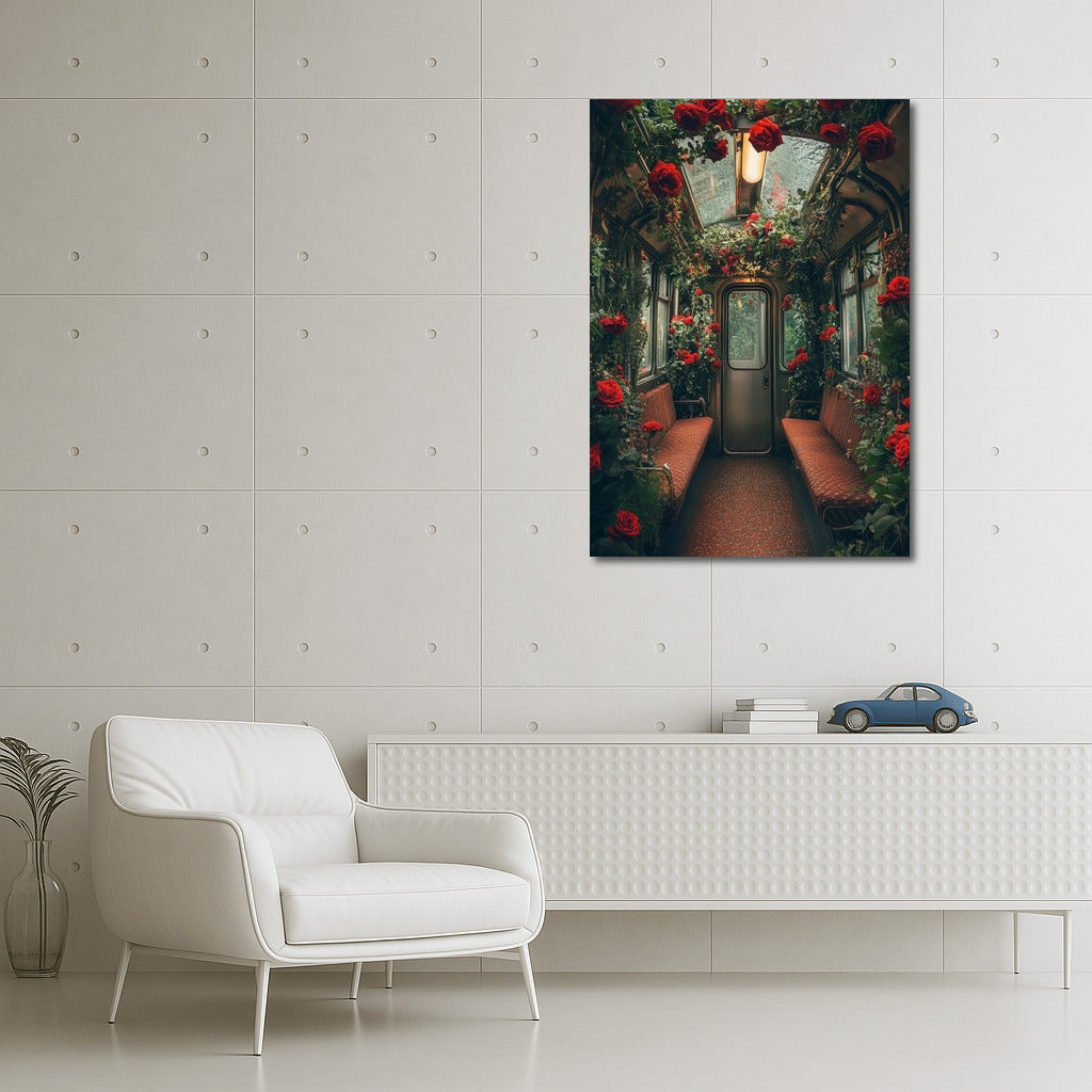 Roses on Rails: A Journey into Dreams