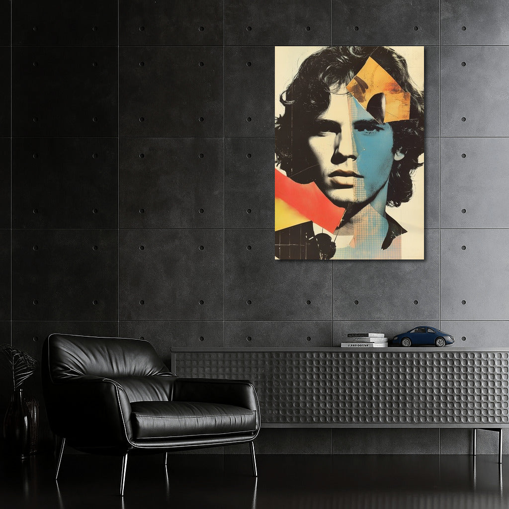 Harmony in Lines: Male Silhouette