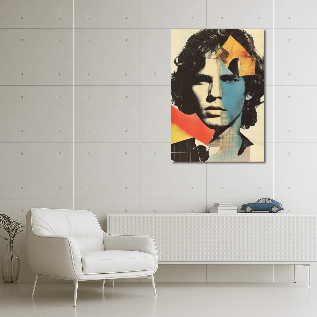 Harmony in Lines: Male Silhouette