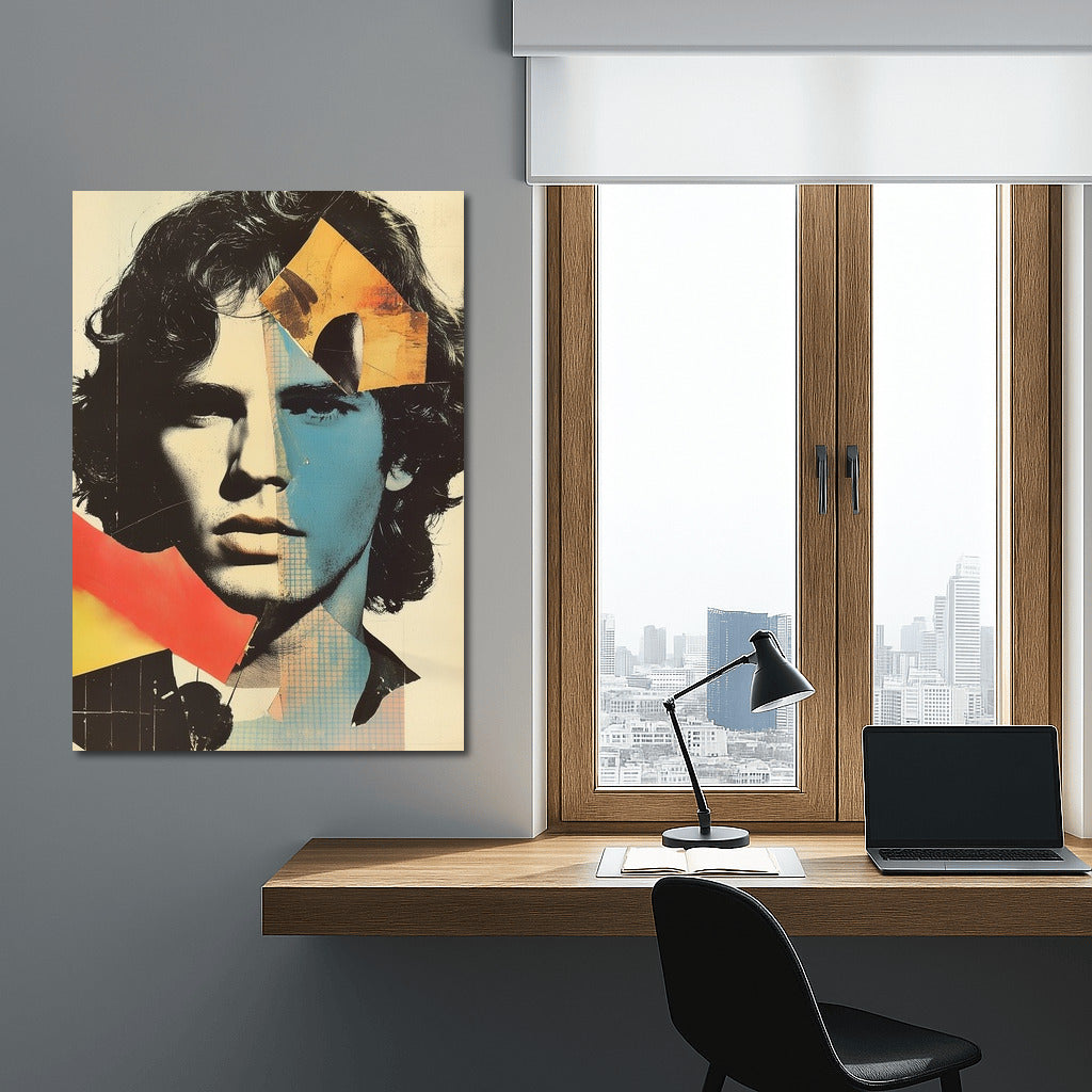 Harmony in Lines: Male Silhouette