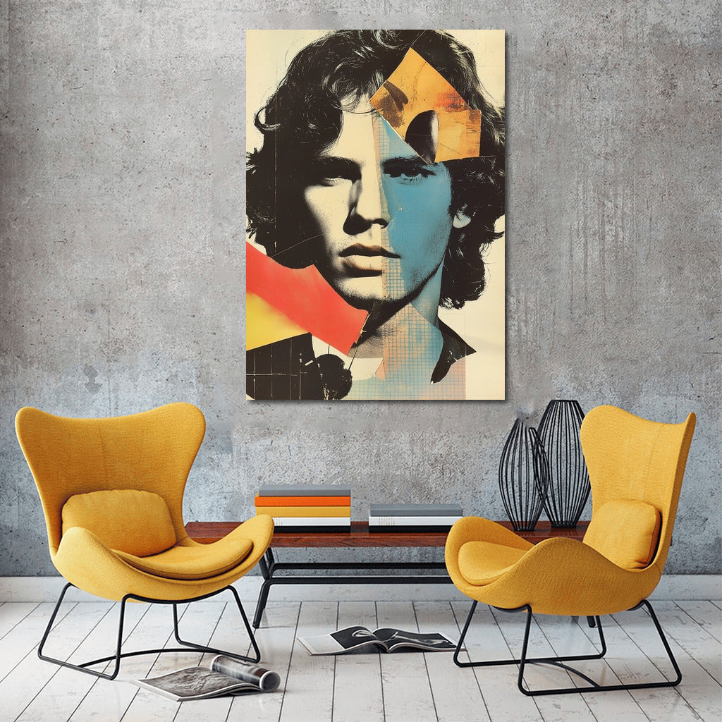 Harmony in Lines: Male Silhouette