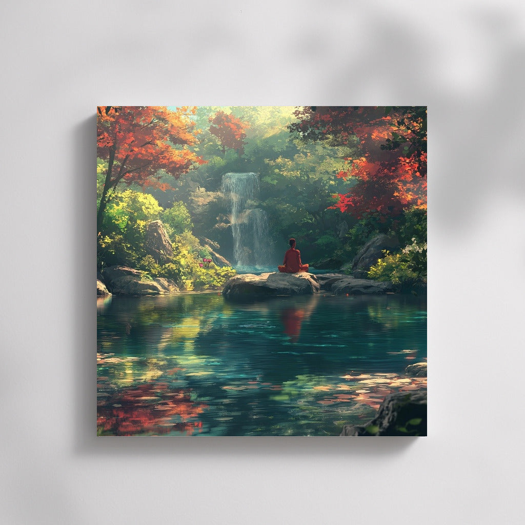 Autumn Muse at the Rustle of Waters