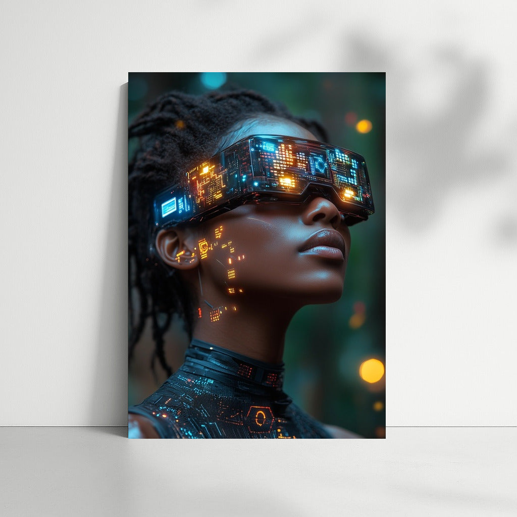 Cybermuse in the Light Dance