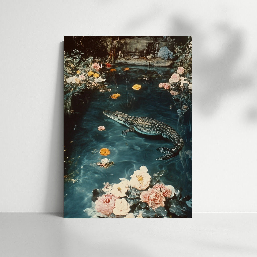 Flower Odyssey of the Crocodile