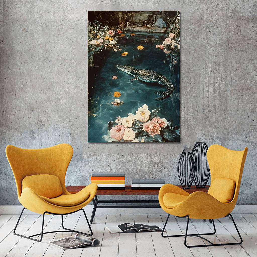 Flower Odyssey of the Crocodile