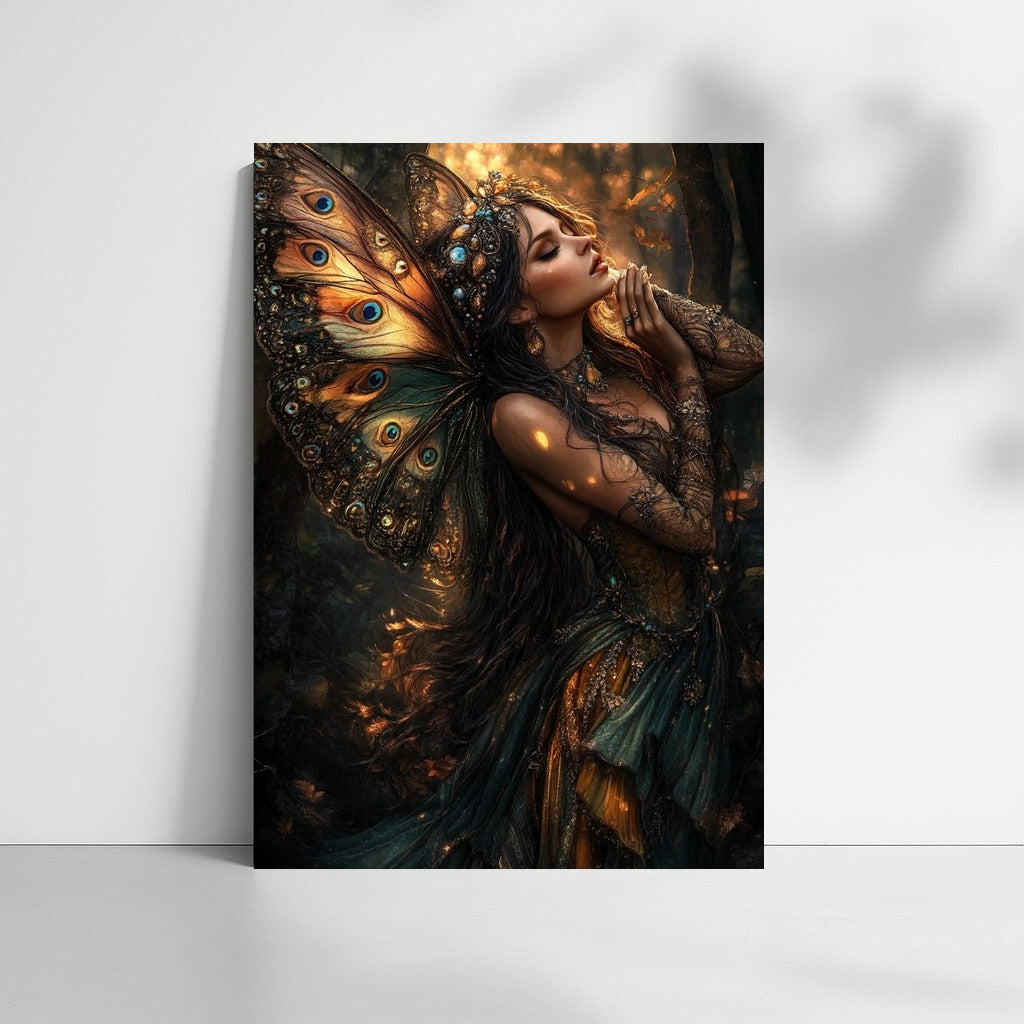 Forest Fairy in the Shining Wings