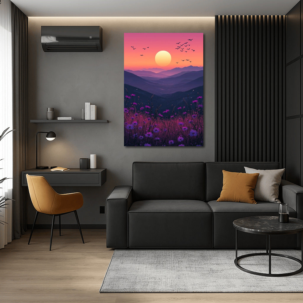 Evening Mountain Light