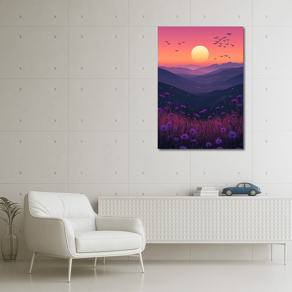 Evening Mountain Light