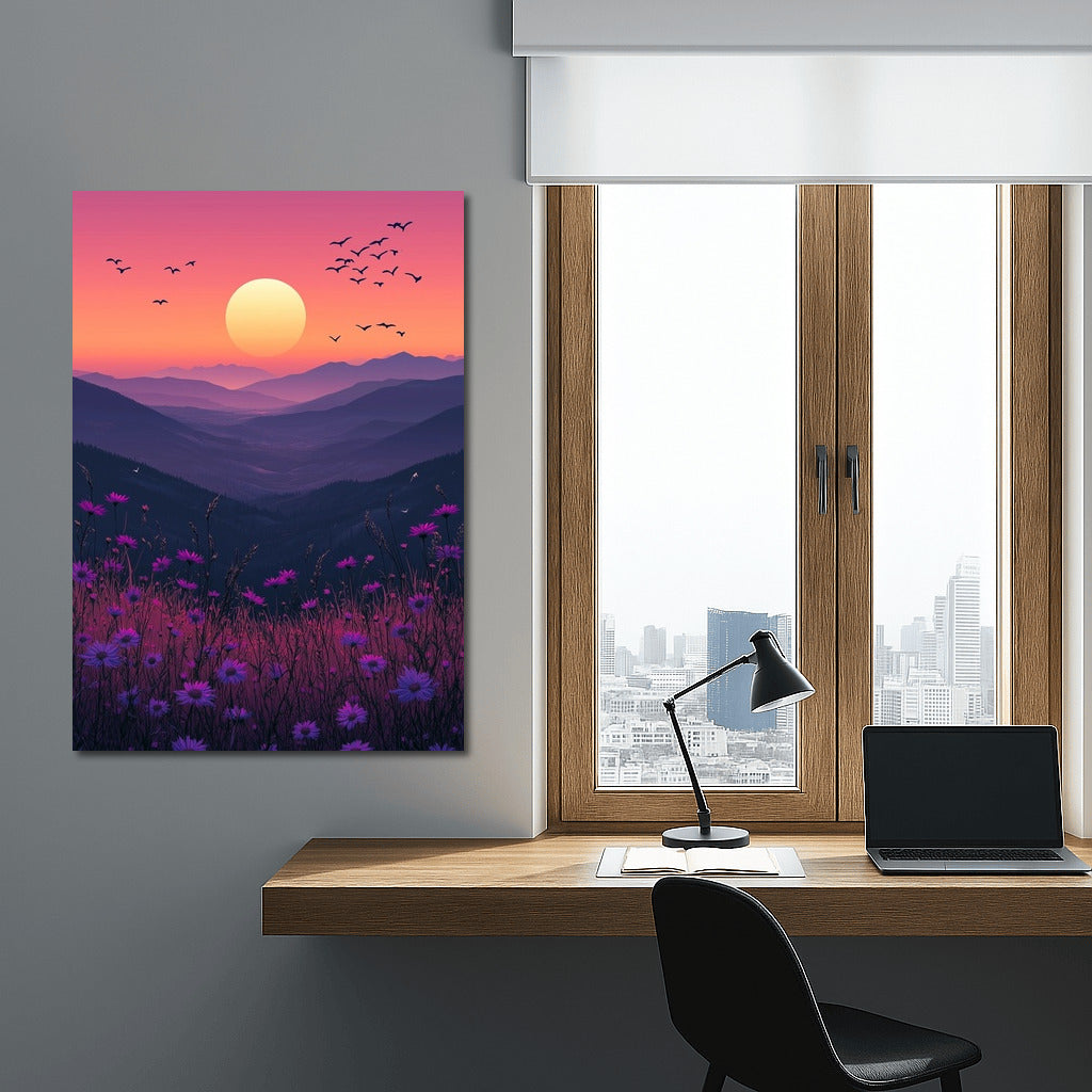 Evening Mountain Light