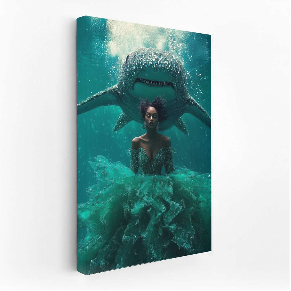Emerald Dive: Dance with the Shark
