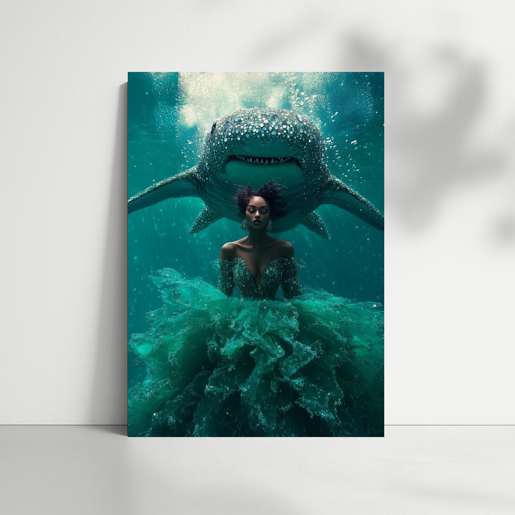 Emerald Dive: Dance with the Shark