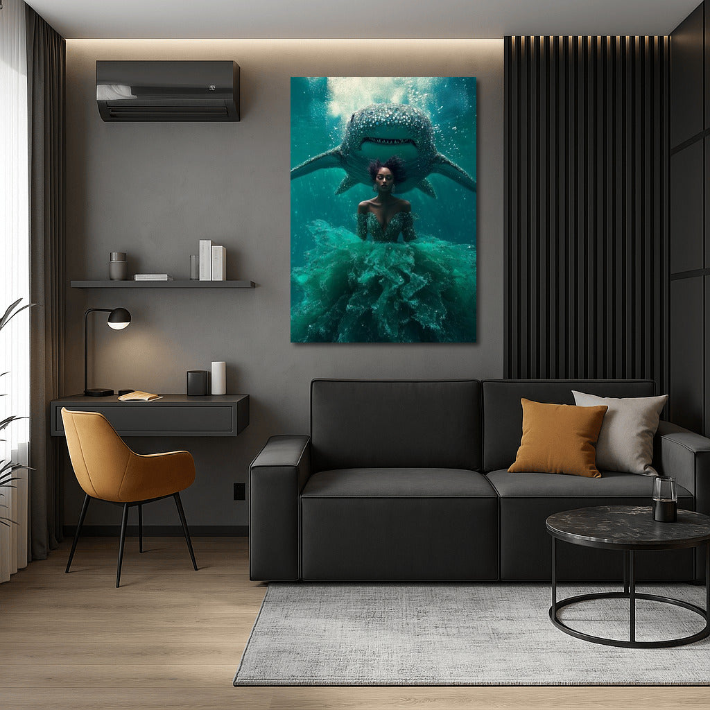 Emerald Dive: Dance with the Shark
