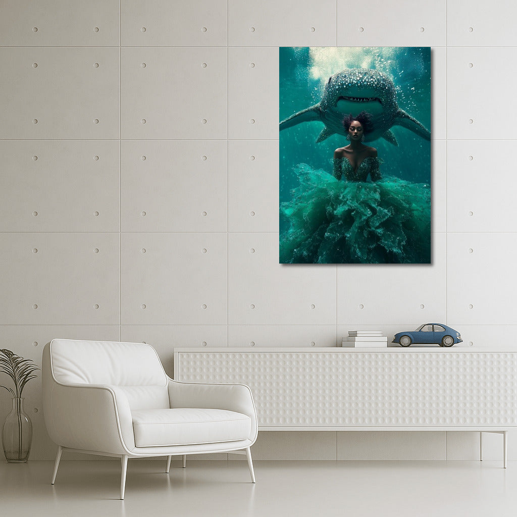 Emerald Dive: Dance with the Shark