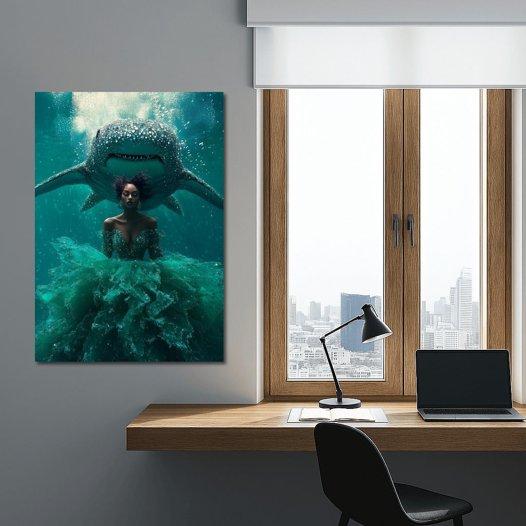 Emerald Dive: Dance with the Shark