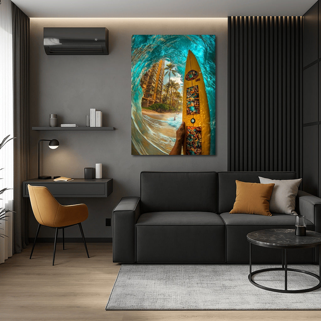 Golden Surfing: A Tropical Epic