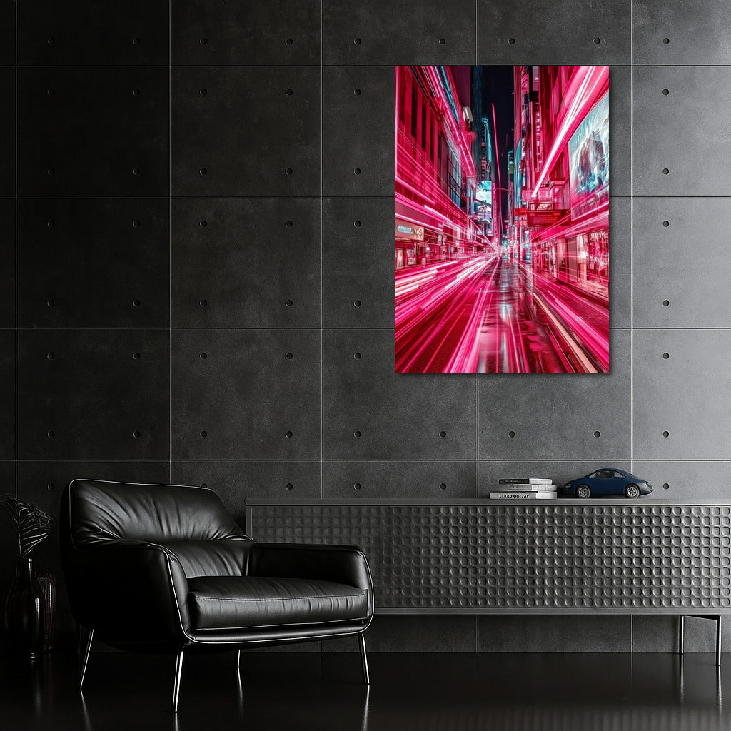 Neon Pulse of the Metropolis