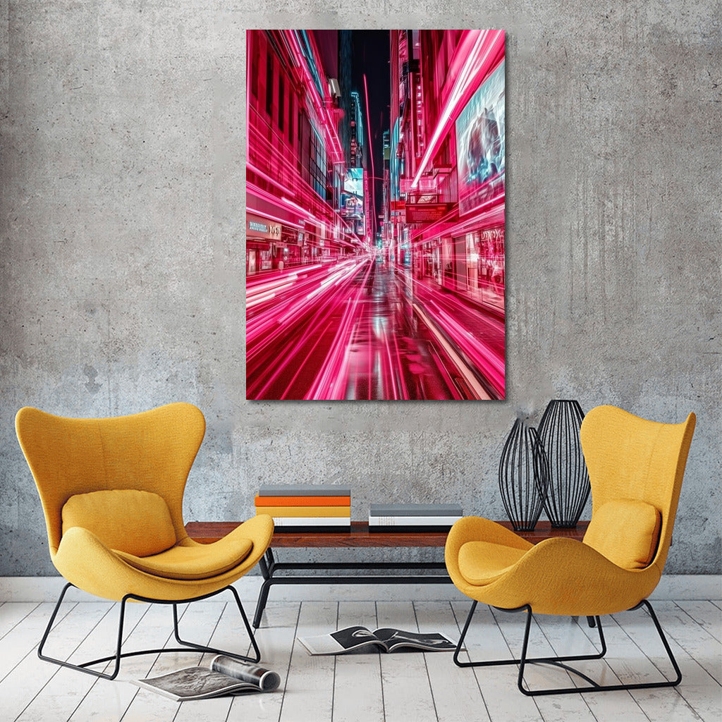 Neon Pulse of the Metropolis
