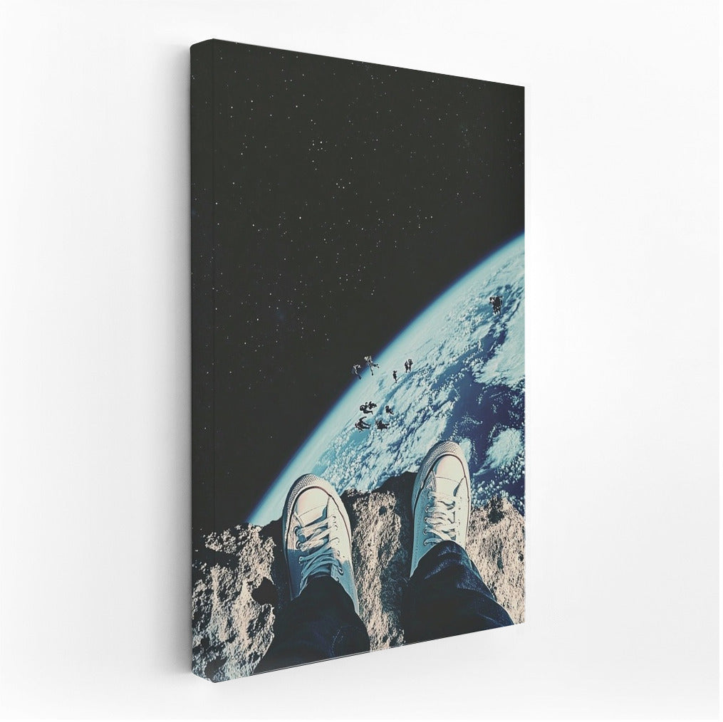 Earth in the Embrace of Space