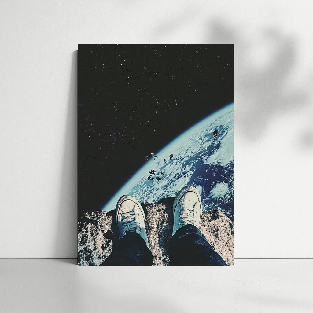 Earth in the Embrace of Space