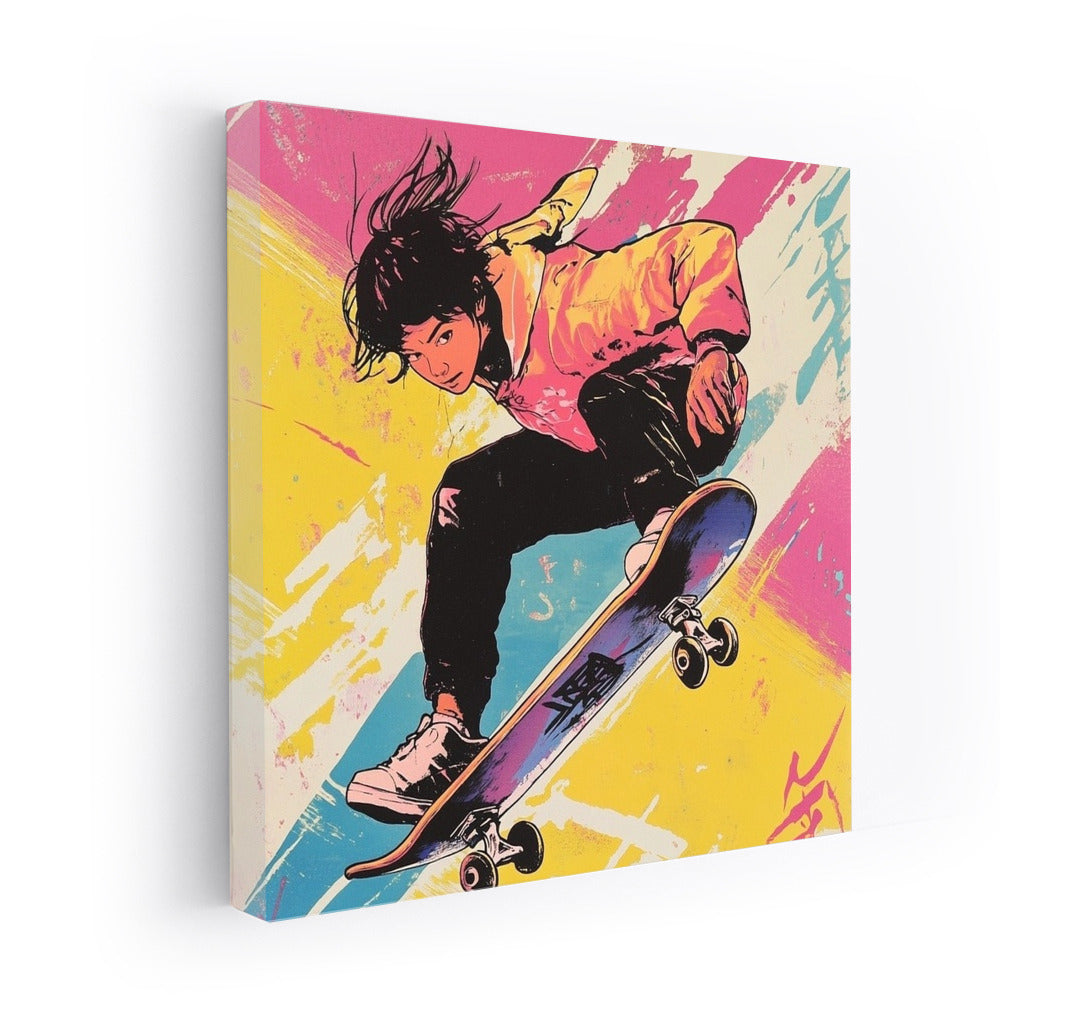 Freedom Whirlwind on a Skateboard