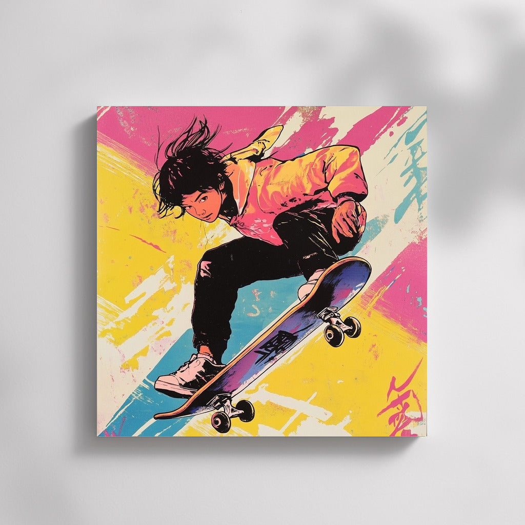 Freedom Whirlwind on a Skateboard