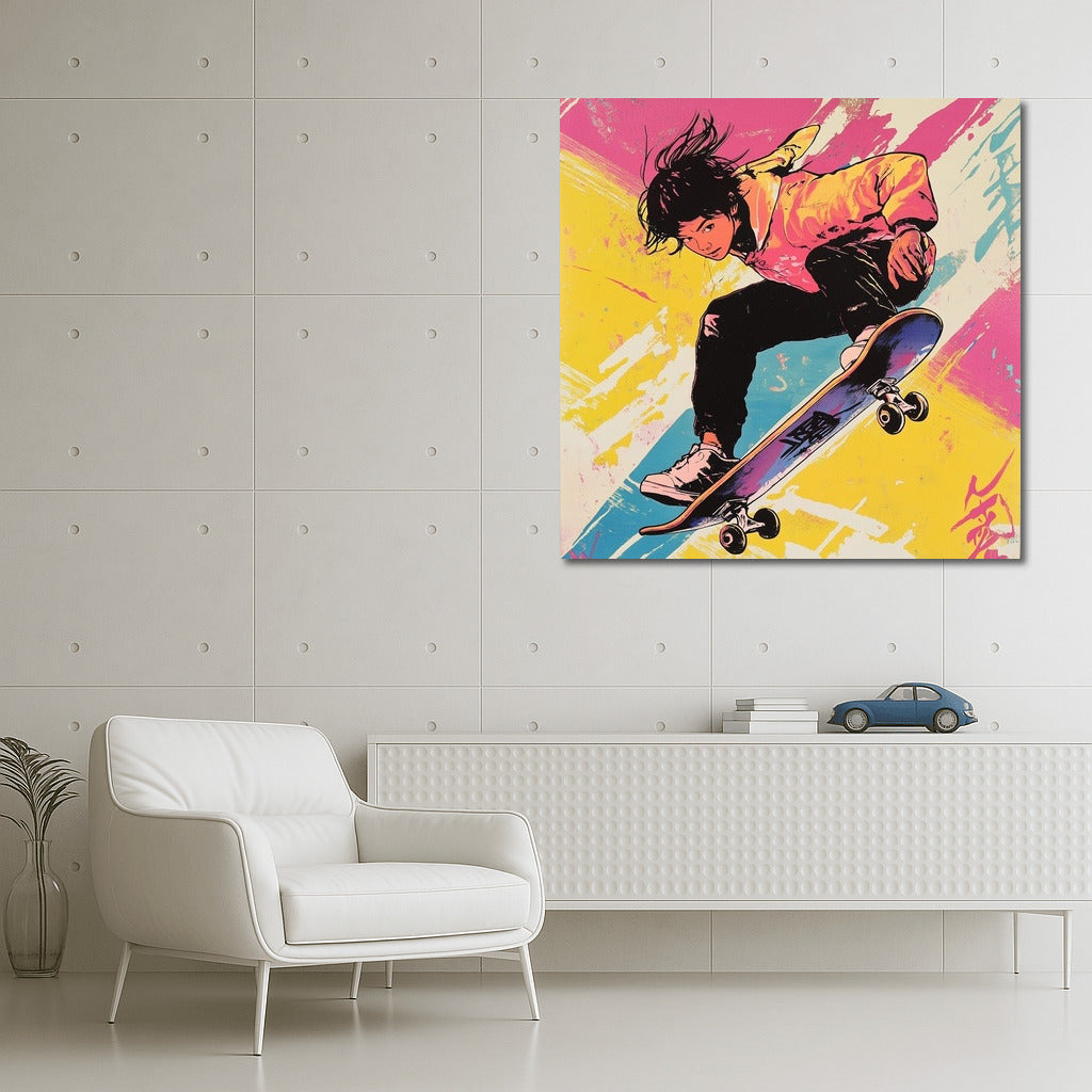 Freedom Whirlwind on a Skateboard