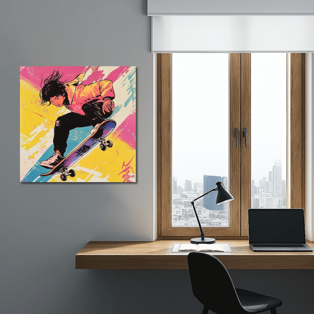 Freedom Whirlwind on a Skateboard
