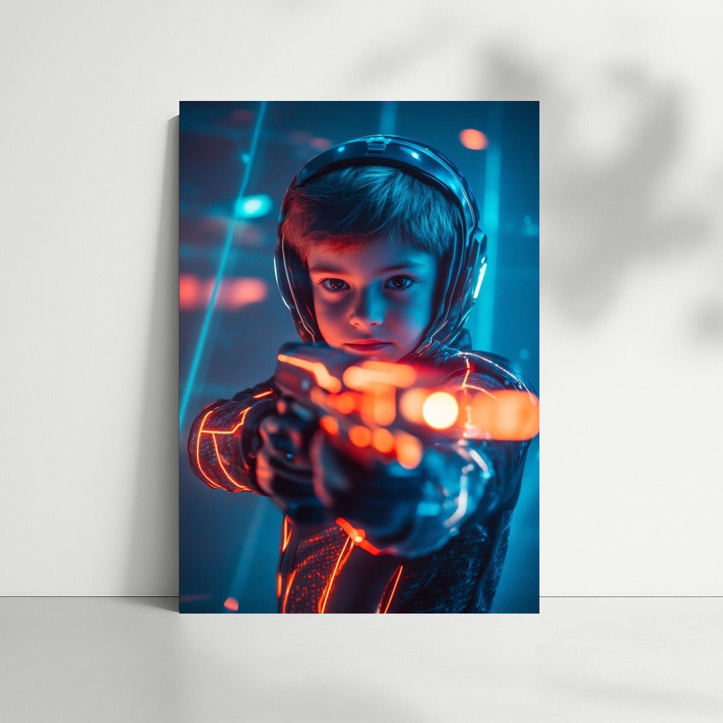 Neon Cyber-Epic