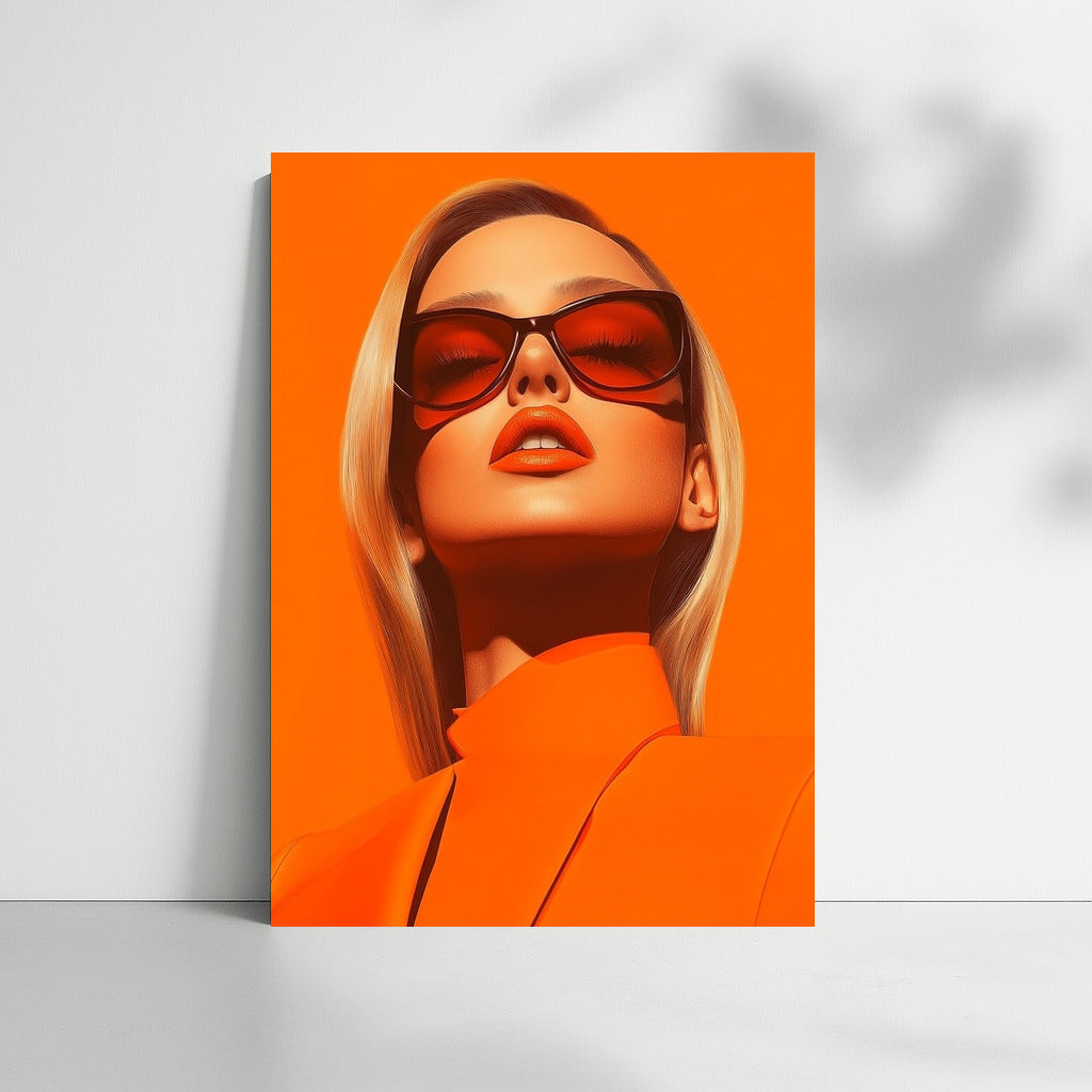 Orange Look: The World Through Stylish Lenses