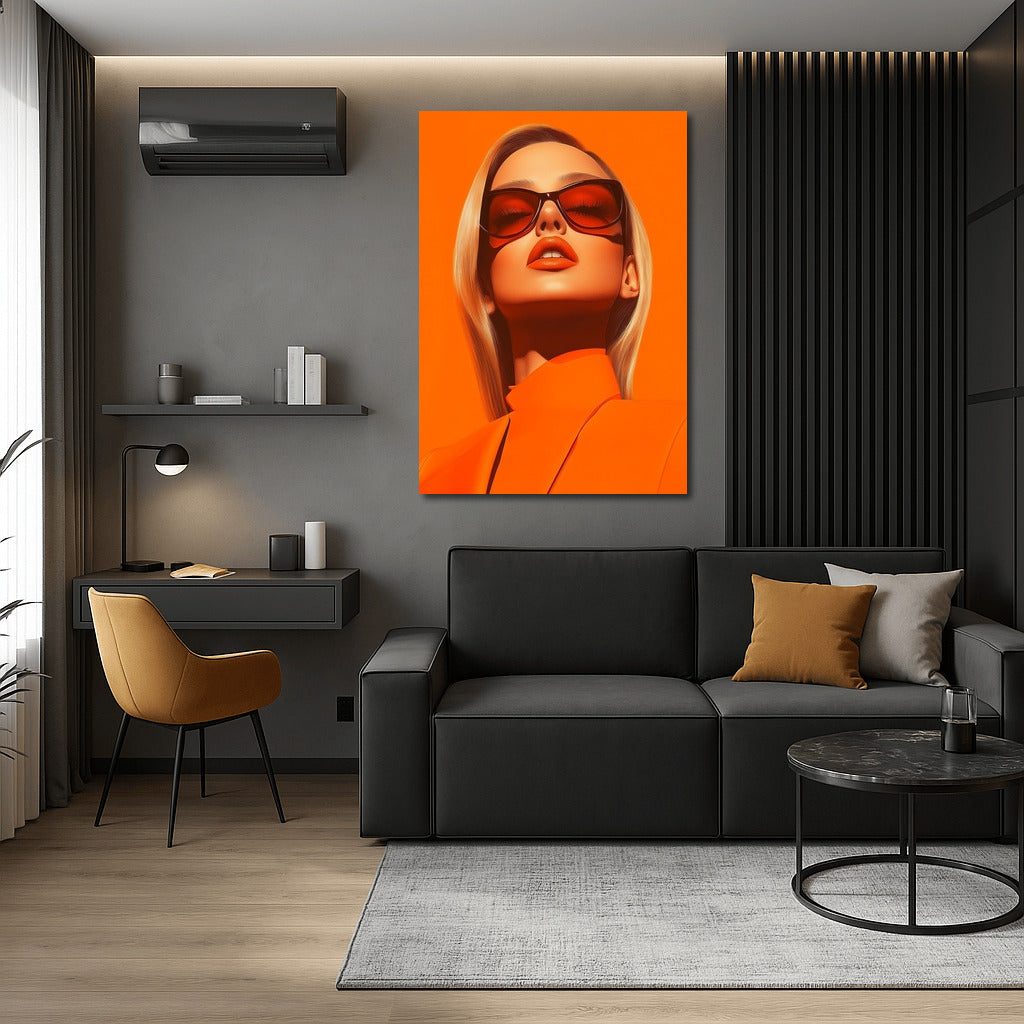 Orange Look: The World Through Stylish Lenses