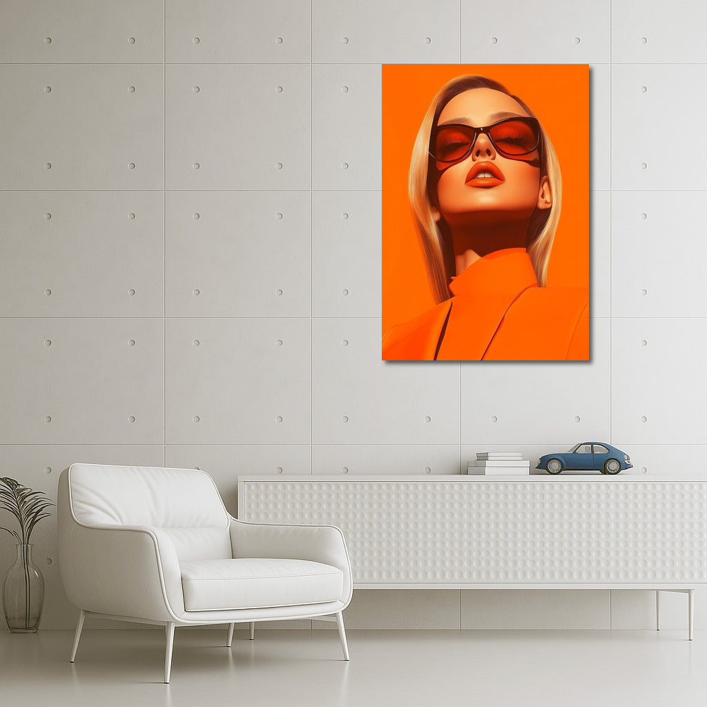 Orange Look: The World Through Stylish Lenses