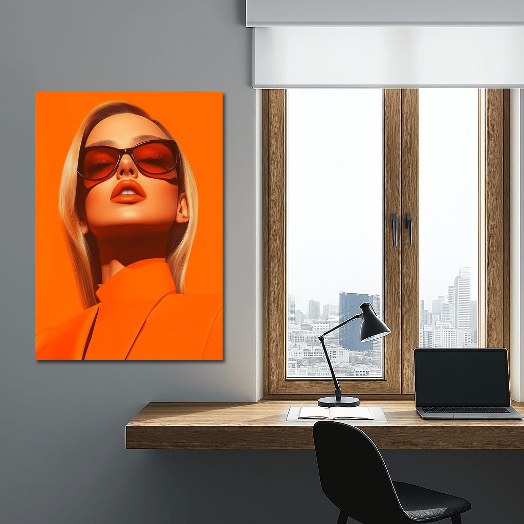 Orange Look: The World Through Stylish Lenses