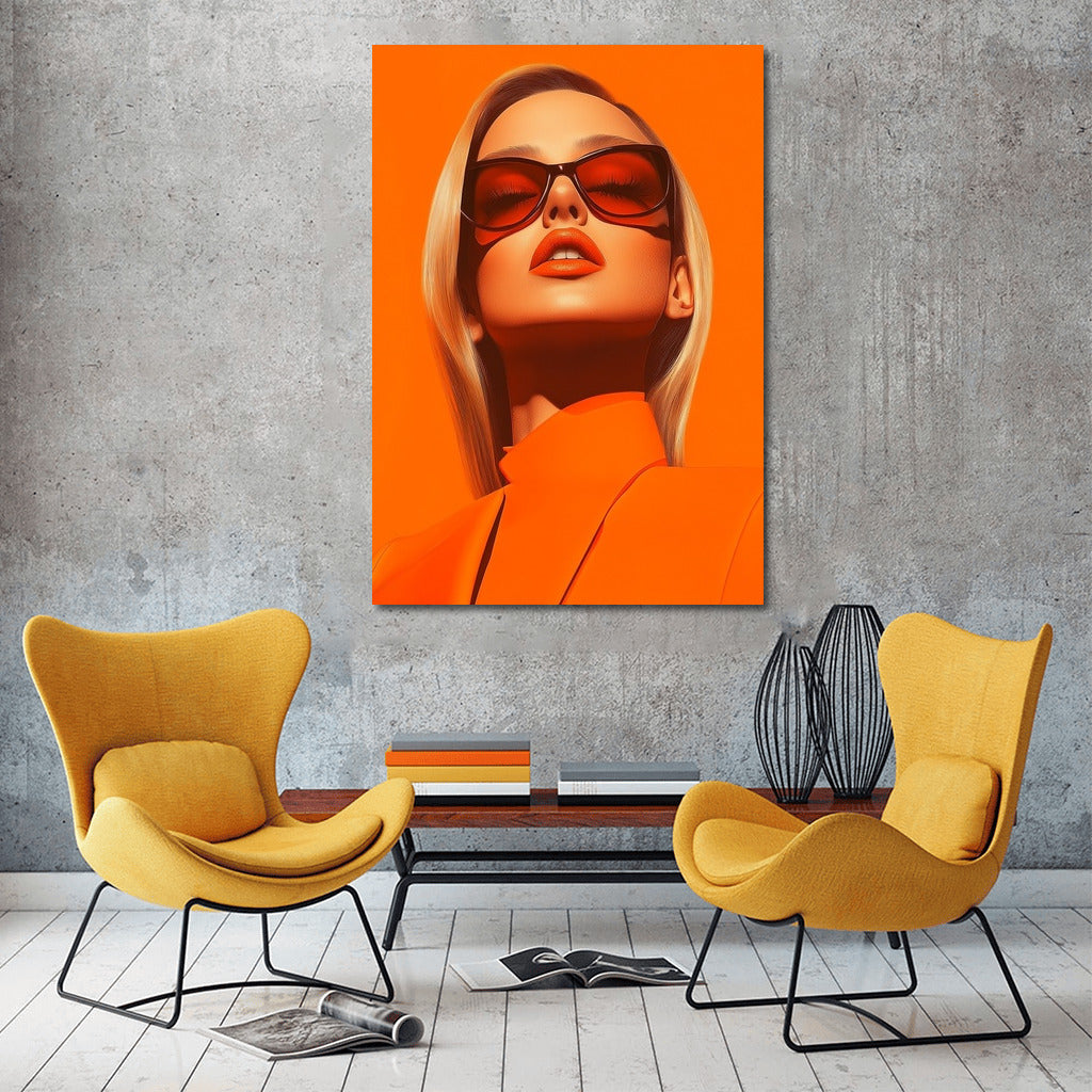 Orange Look: The World Through Stylish Lenses