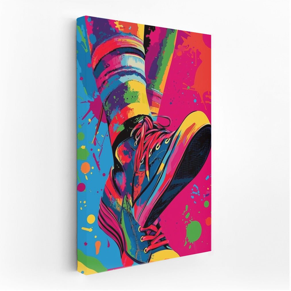Running Colors: Pop Art Sneakers