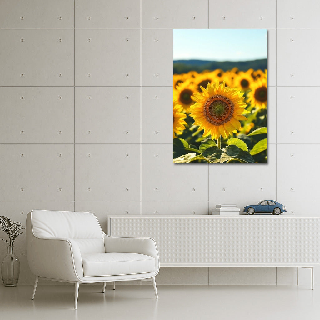 Sunflowers in the Embrace of Summer