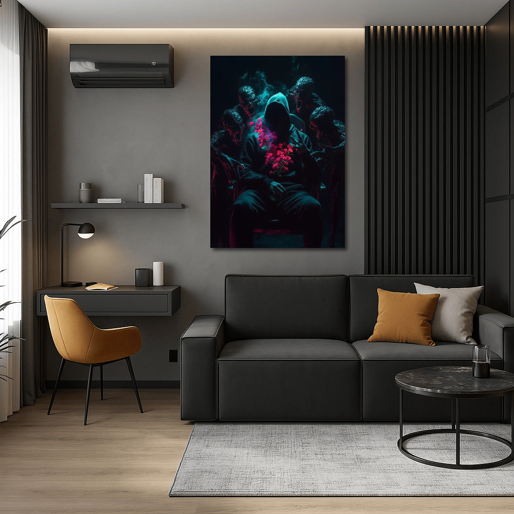 Dance of Shadows and Flowers