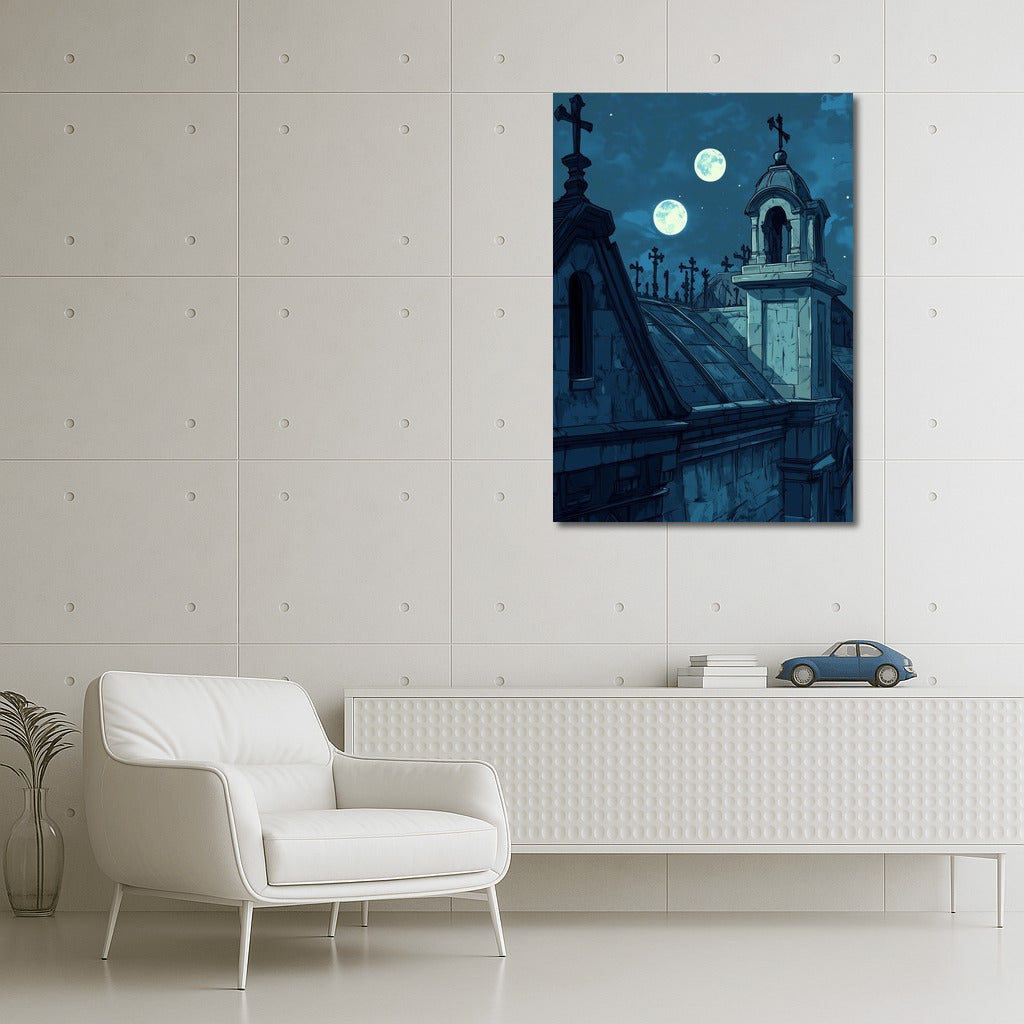 Dance of the Two Moons over the Century Towers