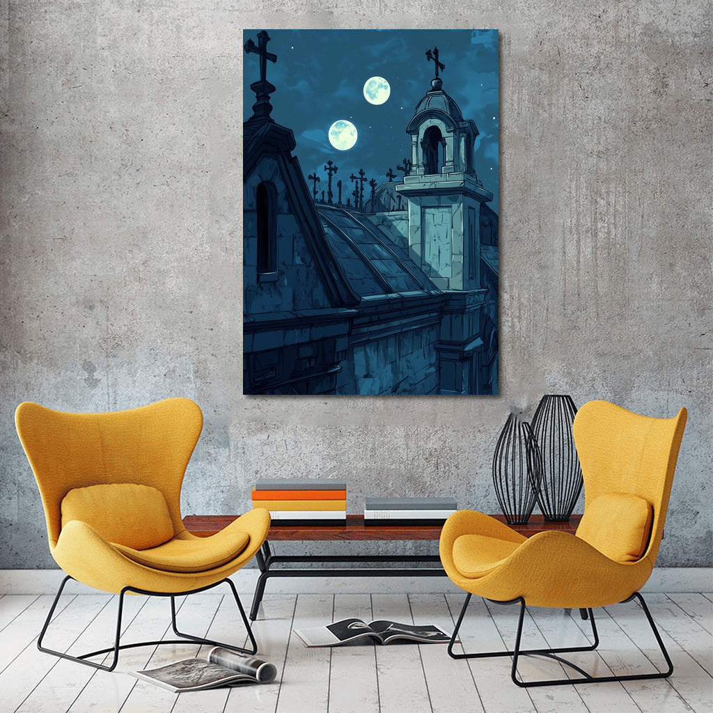 Dance of the Two Moons over the Century Towers