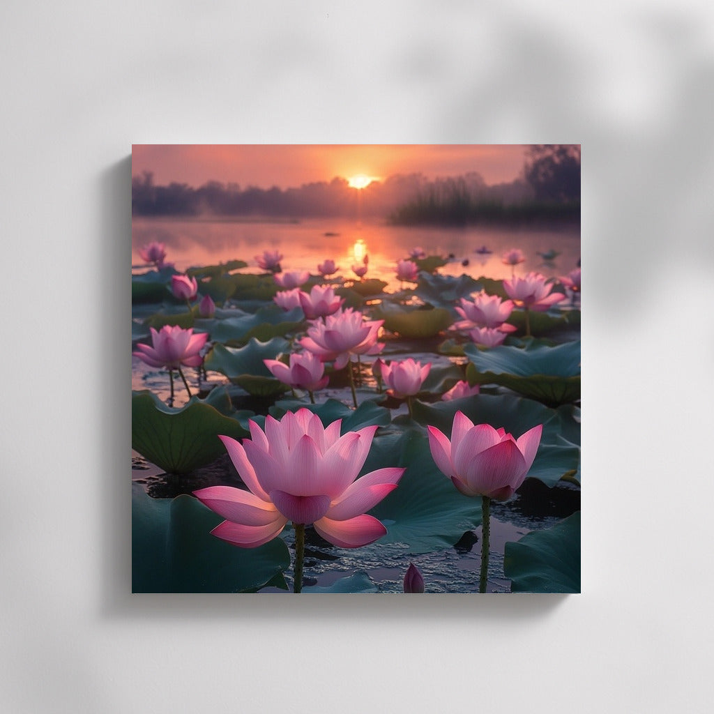 Lotuses in the Morning Serenade