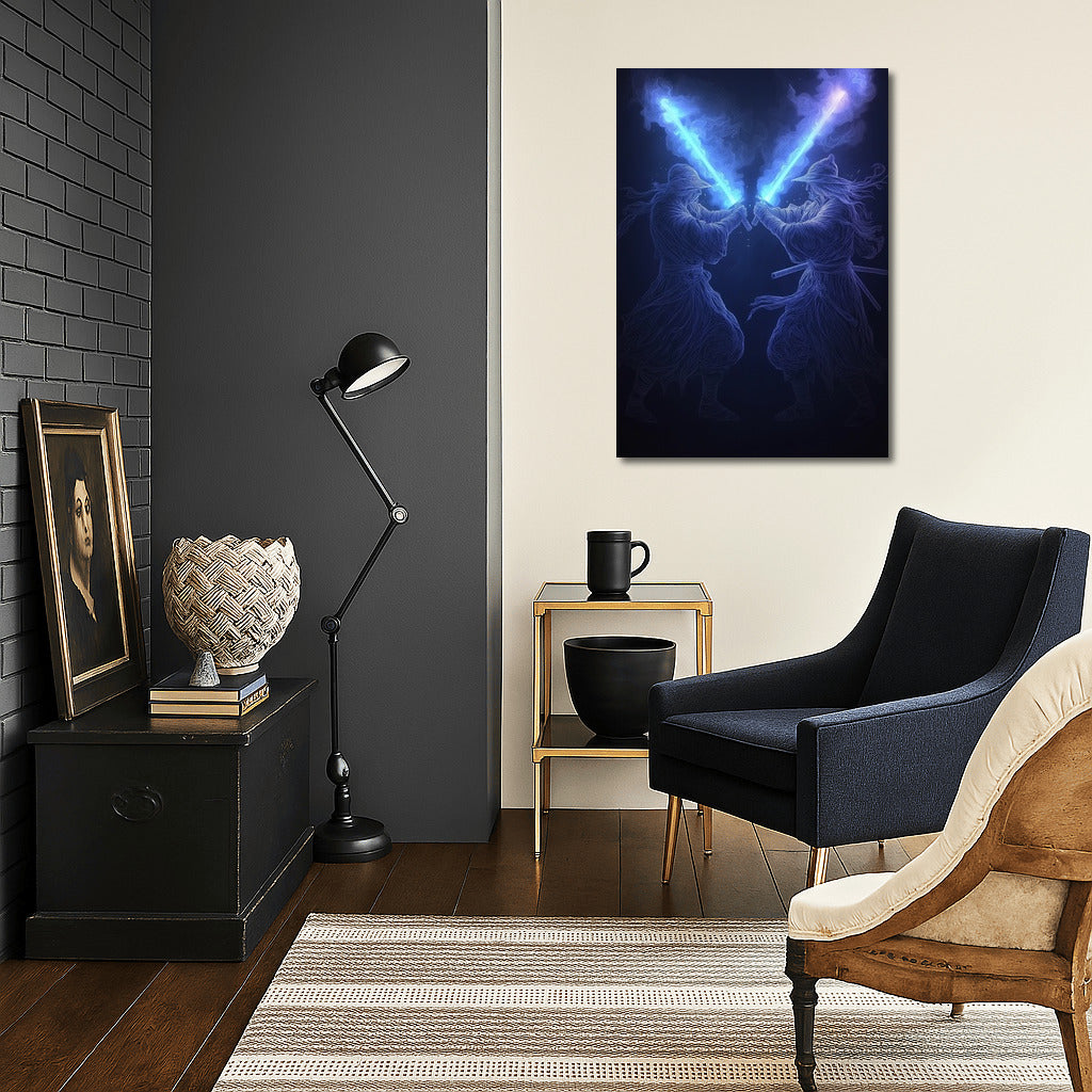 The Shining of Two Blades: Dance of Light and Shadow